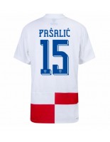 Kroatia Mario Pasalic #15 Hjemmedrakt EM 2024 Korte ermer